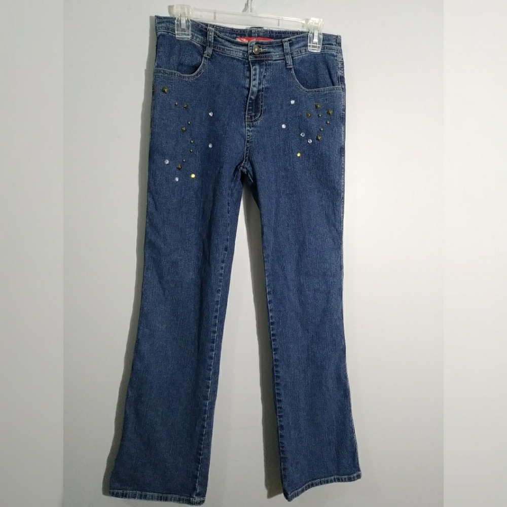 COS studded bootcut jean sz 6